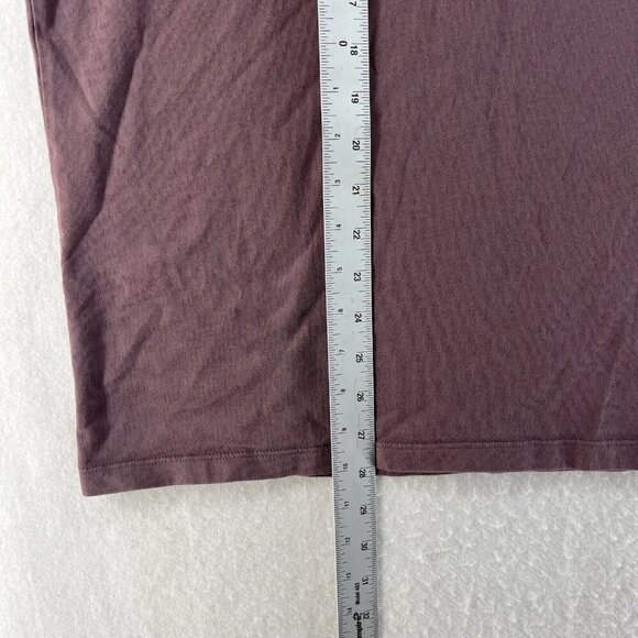 Calvin Klein Shirt Mens XL Dark Brown Short Sleeve Crew Neck Pullover Classic - Picture 2 of 9